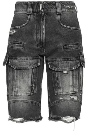 Givenchy BOTTOMWEAR - Denim shorts - on YOOX.com
