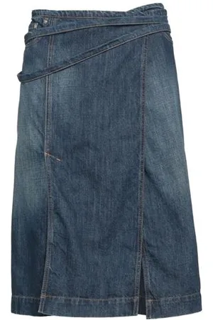 Sportmax BOTTOMWEAR - Denim skirts - on YOOX.com