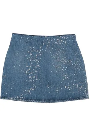 VERSACE BOTTOMWEAR - Denim skirts - on YOOX.com