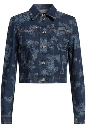 VERSACE COATS & JACKETS - Denim outerwear - on YOOX.com