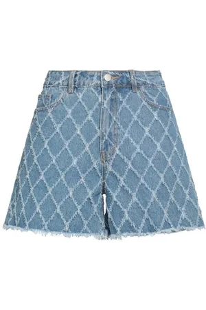 VILA BOTTOMWEAR - Denim shorts - on YOOX.com