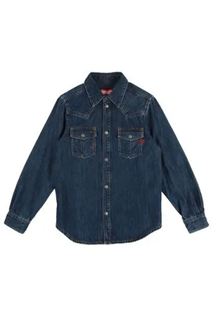 Diesel TOPWEAR - Denim shirts - on YOOX.com