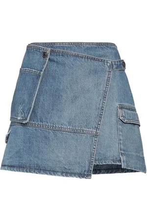 Msgm BOTTOMWEAR - Denim skirts - on YOOX.com