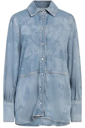 Ganni TOPWEAR - Denim shirts - on YOOX.com