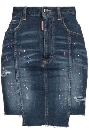 Dsquared2 BOTTOMWEAR - Denim skirts - on YOOX.com