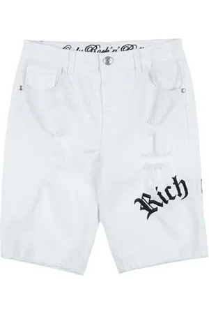 John Richmond BOTTOMWEAR - Denim shorts - on YOOX.com