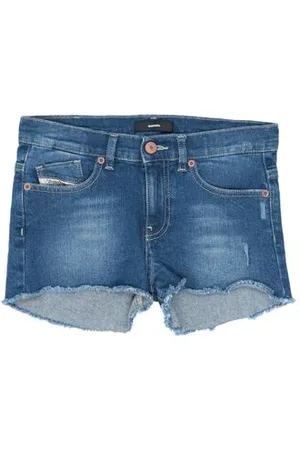 Diesel BOTTOMWEAR - Denim shorts - on YOOX.com