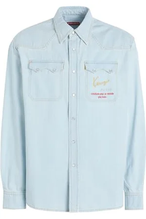 Kenzo TOPWEAR - Denim shirts - on YOOX.com