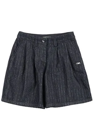 Emporio Armani BOTTOMWEAR - Denim shorts - on YOOX.com