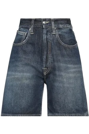 (+) people BOTTOMWEAR - Denim shorts - on YOOX.com