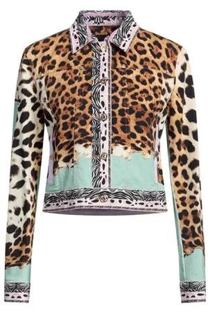 Roberto Cavalli COATS & JACKETS - Denim outerwear - on YOOX.com