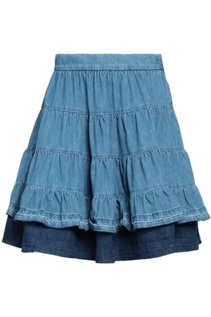 Sandro BOTTOMWEAR - Denim skirts - on YOOX.com