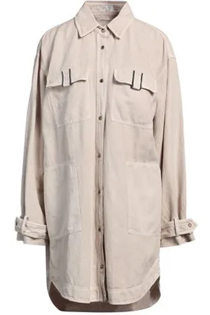 Brunello Cucinelli COATS & JACKETS - Denim outerwear - on YOOX.com
