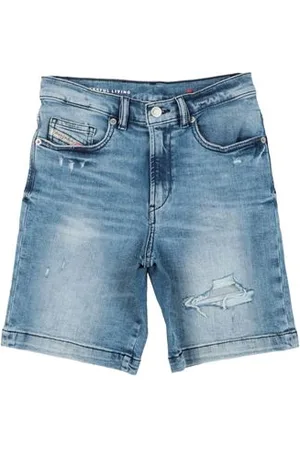 Diesel BOTTOMWEAR - Denim shorts - on YOOX.com