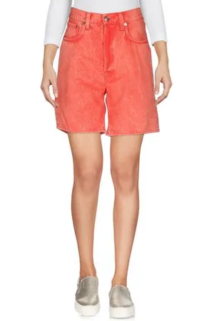 (+) people BOTTOMWEAR - Denim shorts - on YOOX.com