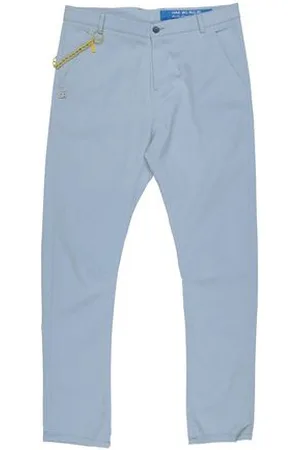 GREY DANIELE ALESSANDRINI BOTTOMWEAR - Trousers - on YOOX.com