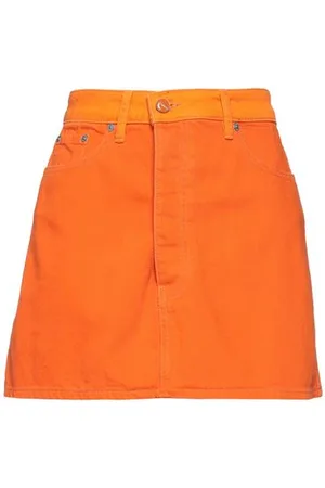 Ganni BOTTOMWEAR - Denim skirts - on YOOX.com