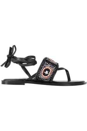 Coral Blue FOOTWEAR - Thong sandals - on YOOX.com