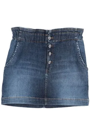 Dondup BOTTOMWEAR - Denim skirts - on YOOX.com