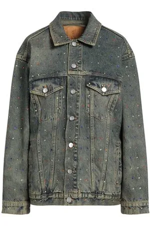 MARTINE ROSE COATS & JACKETS - Denim outerwear - on YOOX.com