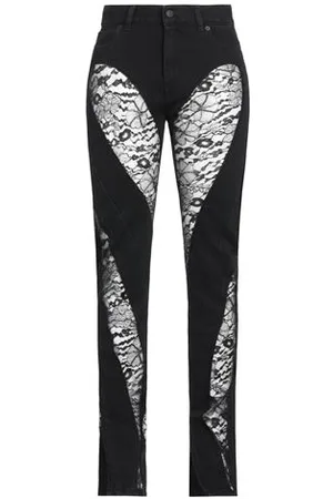 MUGLER BOTTOMWEAR - Jeans - on YOOX.com