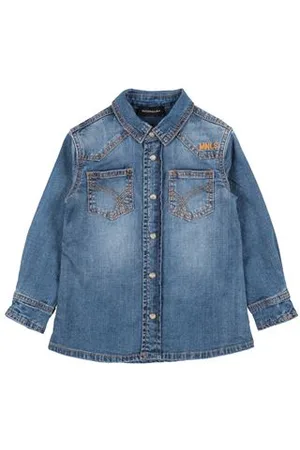 MONNALISA TOPWEAR - Denim shirts - on YOOX.com