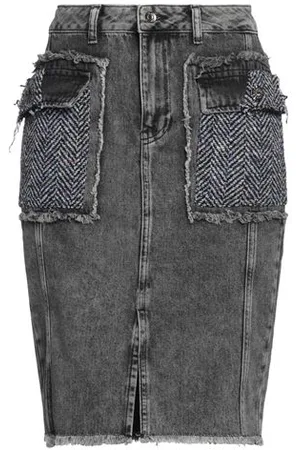 Liu Jo BOTTOMWEAR - Denim skirts - on YOOX.com