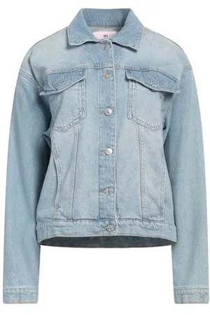 Chiara Ferragni COATS & JACKETS - Denim outerwear - on YOOX.com
