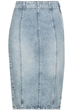 Patrizia Pepe BOTTOMWEAR - Denim skirts - on YOOX.com