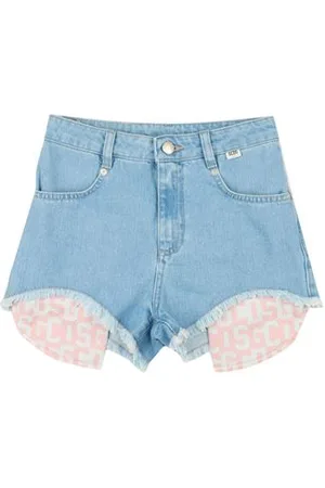 GCDS BOTTOMWEAR - Denim shorts - on YOOX.com