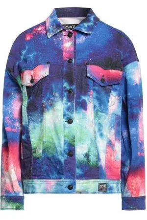VERSACE COATS & JACKETS - Denim outerwear - on YOOX.com