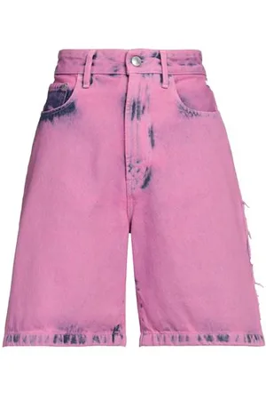 GCDS BOTTOMWEAR - Denim shorts - on YOOX.com