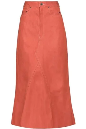 Rick Owens BOTTOMWEAR - Denim skirts - on YOOX.com