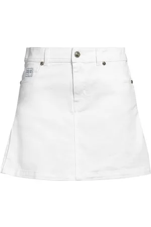 VERSACE BOTTOMWEAR - Denim skirts - on YOOX.com