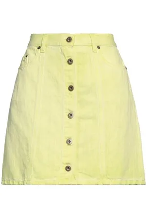 Alexander McQueen BOTTOMWEAR - Denim skirts - on YOOX.com