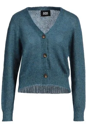 ALPHA STUDIO KNITWEAR - Cardigans - on YOOX.com