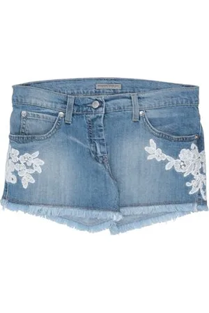 ERMANNO SCERVINO BOTTOMWEAR - Denim shorts - on YOOX.com