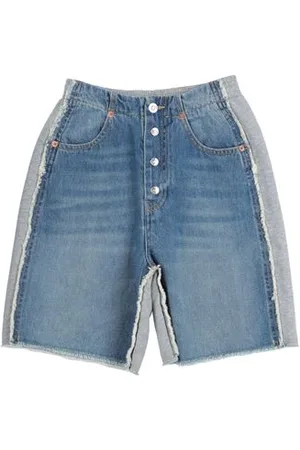 Maison Margiela BOTTOMWEAR - Denim shorts - on YOOX.com