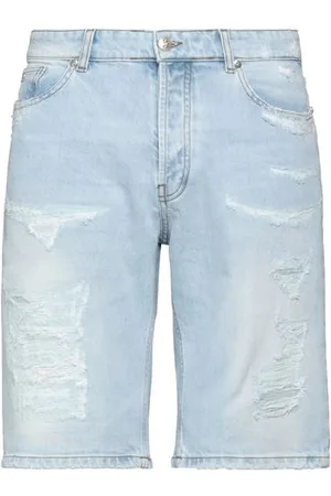John Richmond BOTTOMWEAR - Denim shorts - on YOOX.com