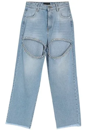 GAËLLE BOTTOMWEAR - Jeans - on YOOX.com
