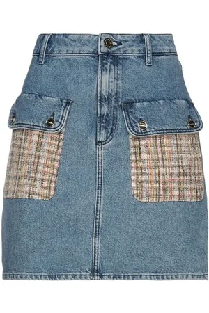 Sandro BOTTOMWEAR - Denim skirts - on YOOX.com