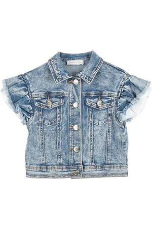 MONNALISA COATS & JACKETS - Denim outerwear - on YOOX.com