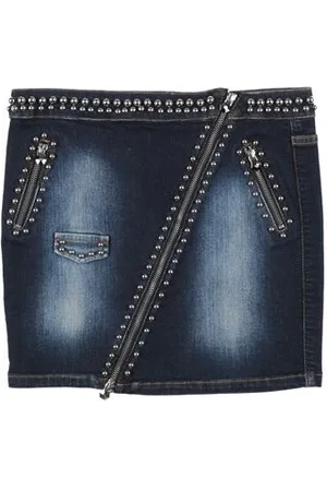 Philipp Plein BOTTOMWEAR - Denim skirts - on YOOX.com