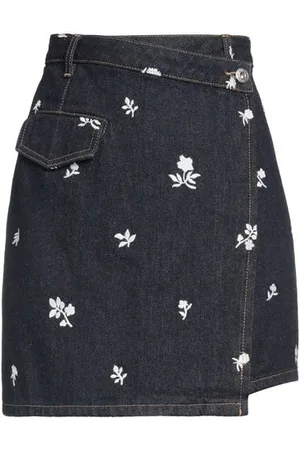 Lanvin BOTTOMWEAR - Denim skirts - on YOOX.com