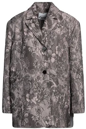 Ganni COATS & JACKETS - Overcoats & Trench Coats - on YOOX.com