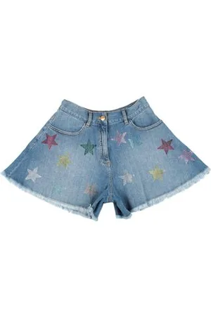 MONNALISA BOTTOMWEAR - Denim shorts - on YOOX.com