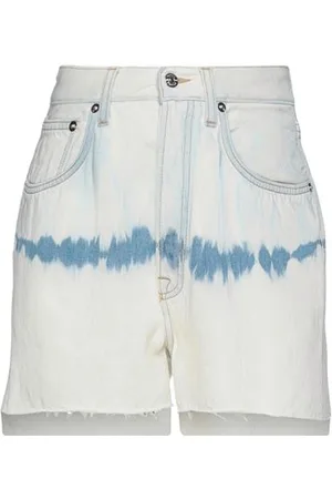 (+) people BOTTOMWEAR - Denim shorts - on YOOX.com