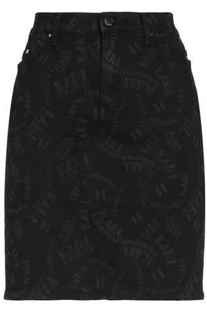 Karl Lagerfeld BOTTOMWEAR - Denim skirts - on YOOX.com
