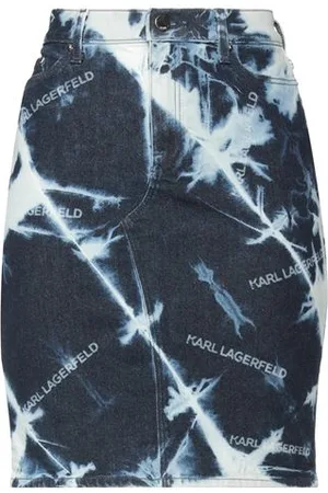 Karl Lagerfeld BOTTOMWEAR - Denim skirts - on YOOX.com