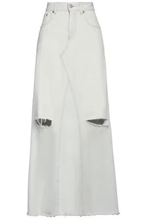 Maison Margiela BOTTOMWEAR - Denim skirts - on YOOX.com